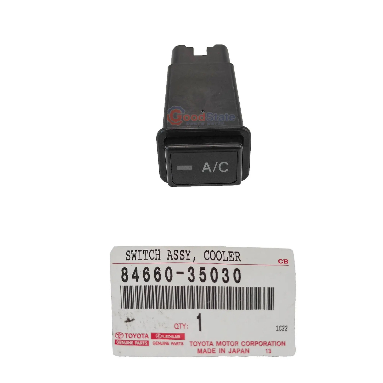 Genuine Toyota Hilux AC A/C Cooler Switch Button 84660-35030 LN155 LN152