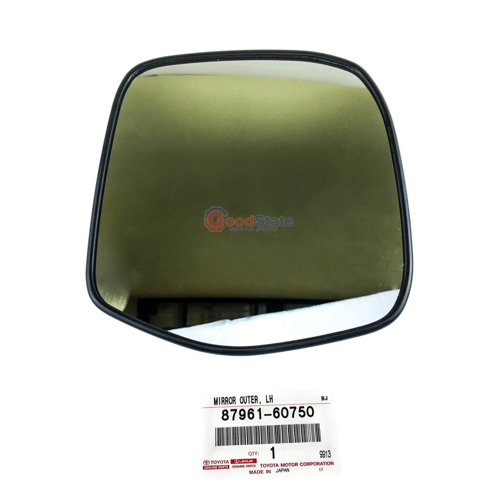 Genuine Toyota LandCruiser 100 Series Left Wing Side Mirror Glass 87961-60750