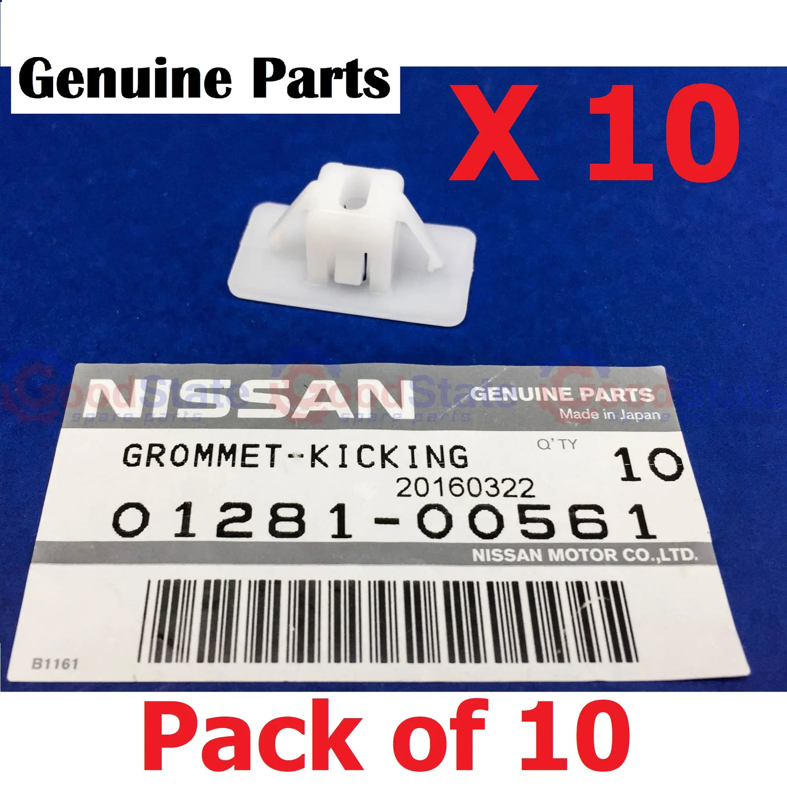 GENUINE Nissan Patrol GQ Y60 Ford Maverick Outside Step Grommet Clip GS766