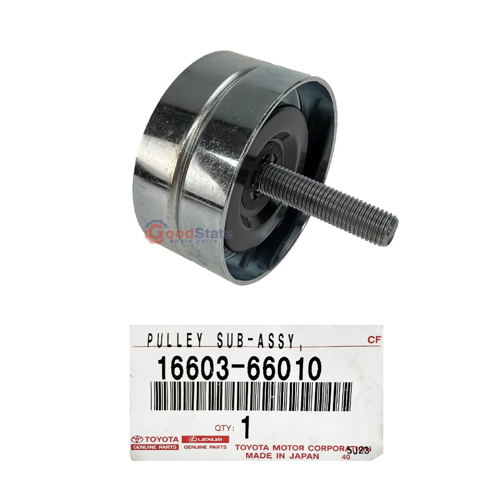 Genuine Toyota LandCruiser 80 79 78 Series 1FZ Fan Belt Idler Pulley 1660366010