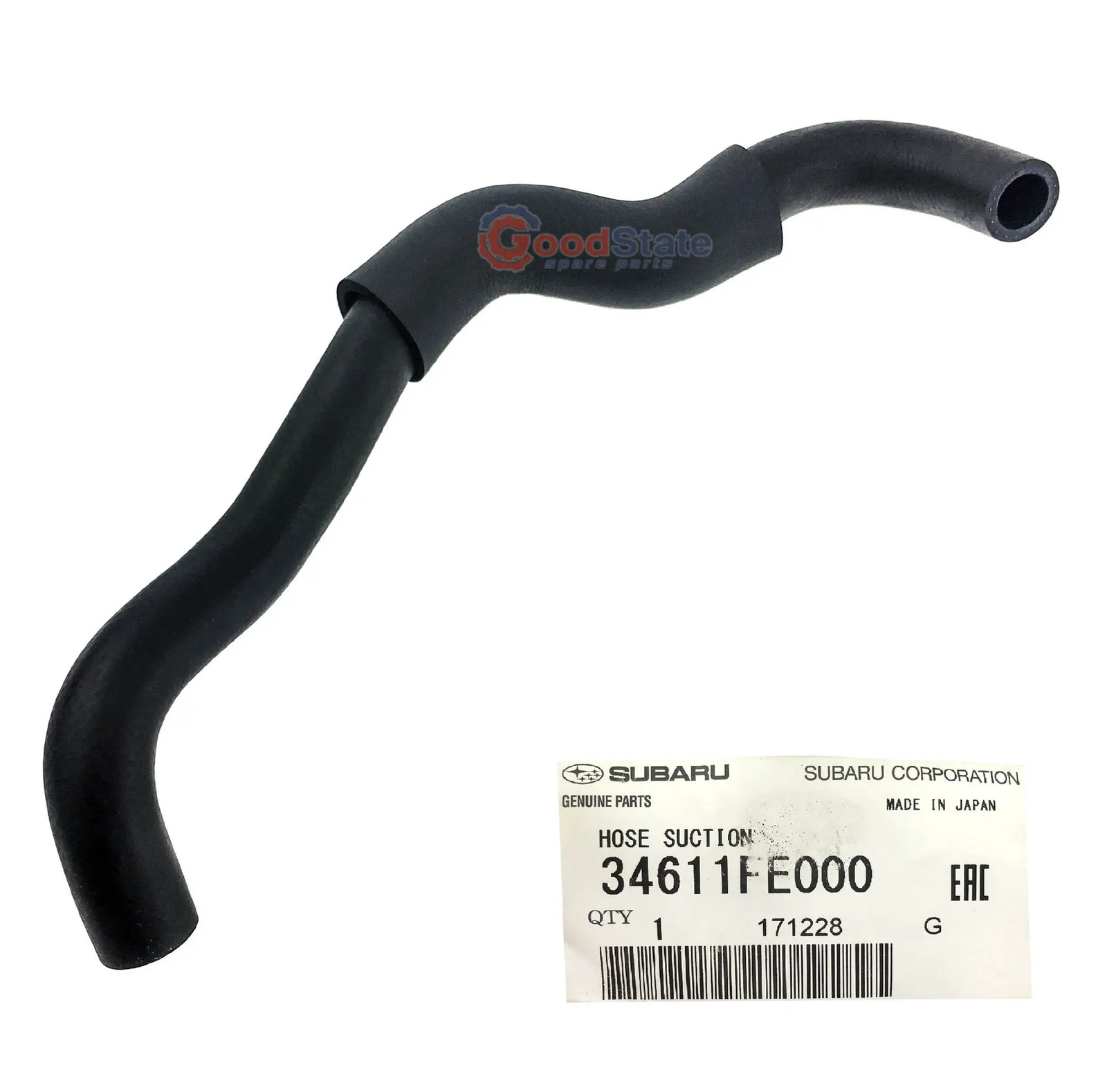 GENUINE Subaru Impreza MY01 MY03 2.0L Turbo Power Steering Suction 34611FE000