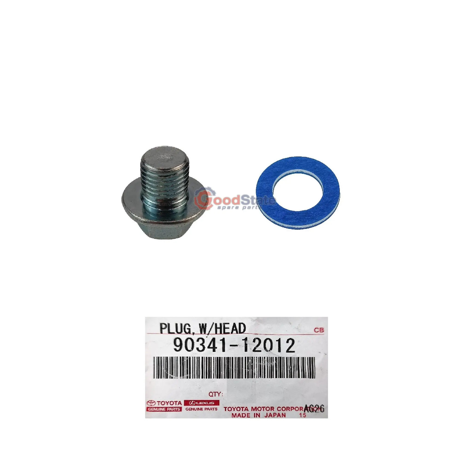 Genuine Toyota Hilux KUN36 KUN35 KUN26 KUN25 KUN16 1KD 2KD Sump Plug Washer