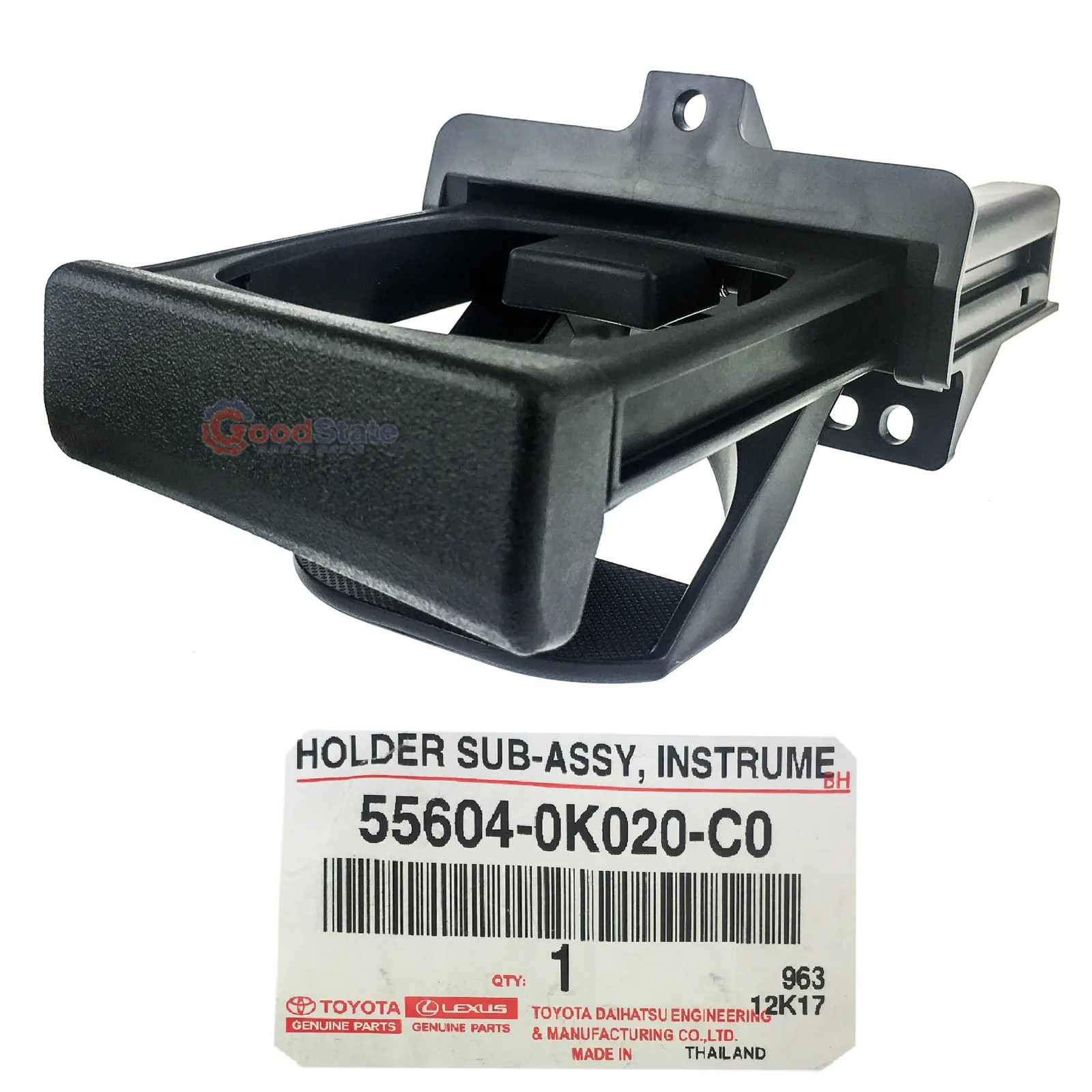 Genuine Toyota Hilux KUN26 KUN25 KUN16 Left LH Drink Cup Holder Bracket Black