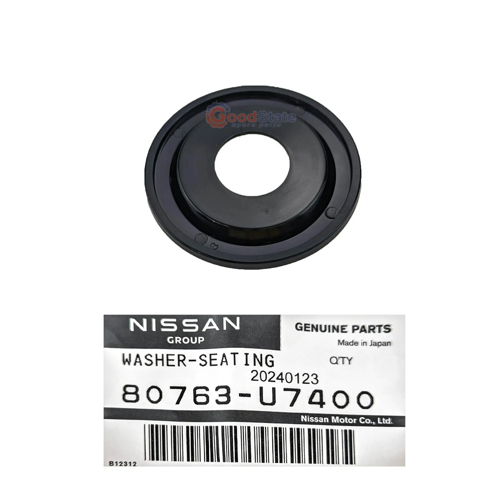GENUINE Nissan Patrol Y60 GQ Y61 GU Window Winder Handle Washer Black 80763U7400