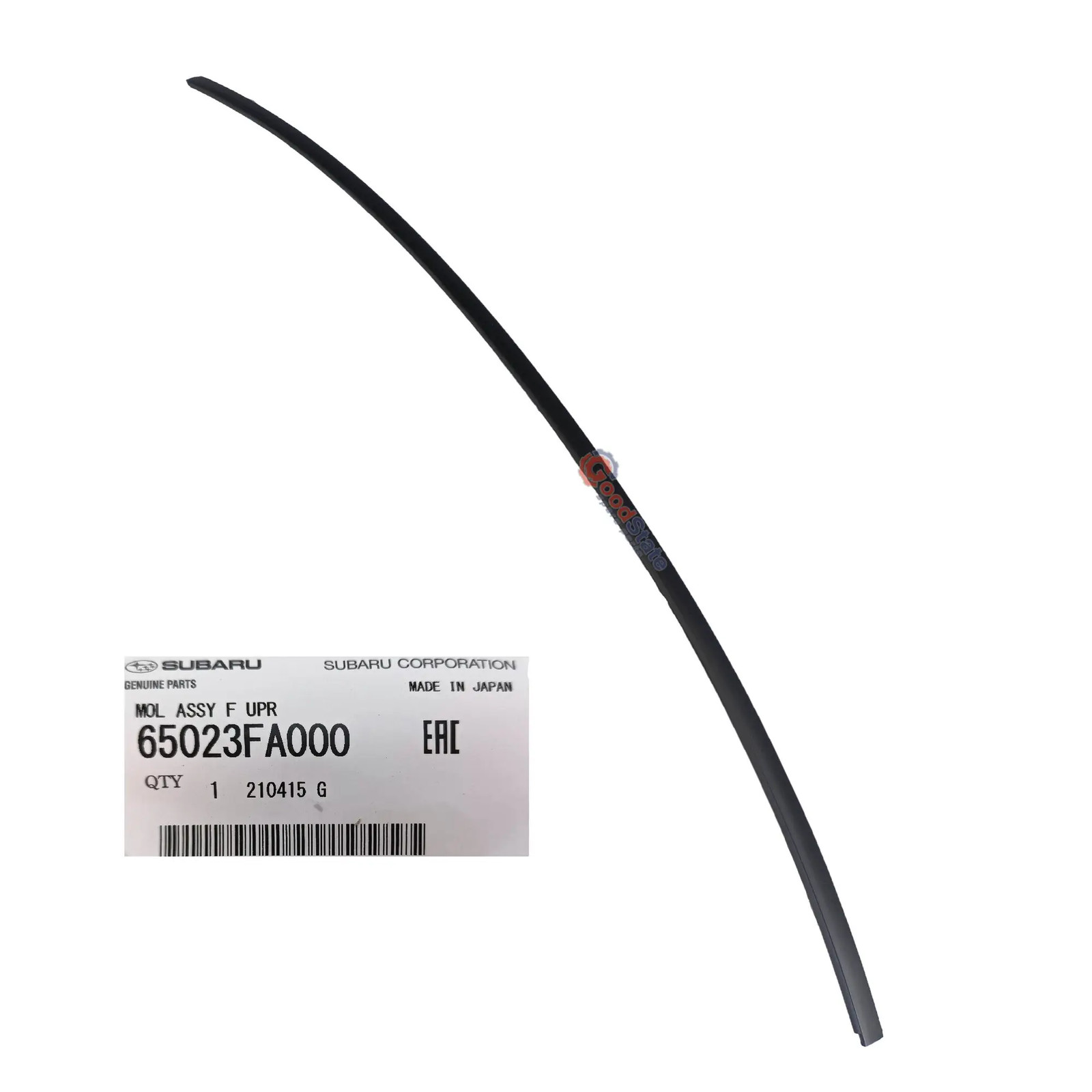 Genuine Subaru Impreza WRX STI Windscreen Upper Rubber Seal Moulding 65023FA000
