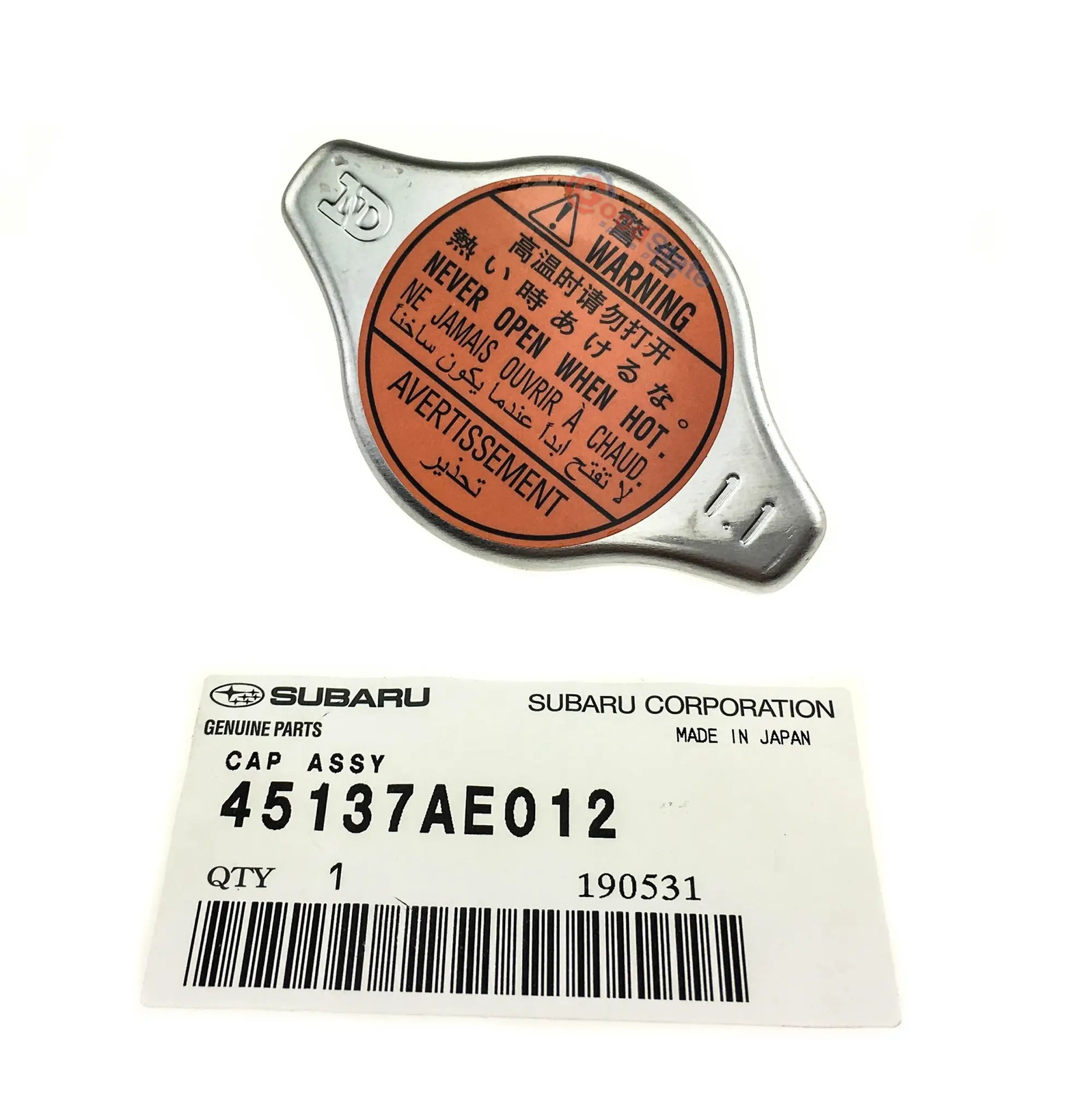 GENUINE Subaru 45137AE012 Radiator Cap Liberty Outback Sambar EJ EZ EN