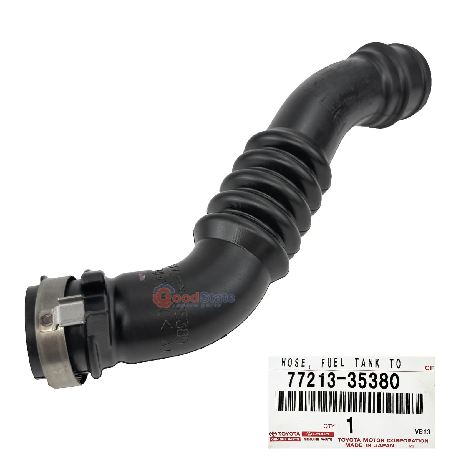 Toyota Genuine Prado Fuel Tank Filler Hose KDJ121 KDJ120 GRJ121 GRJ120 1GR 1KD