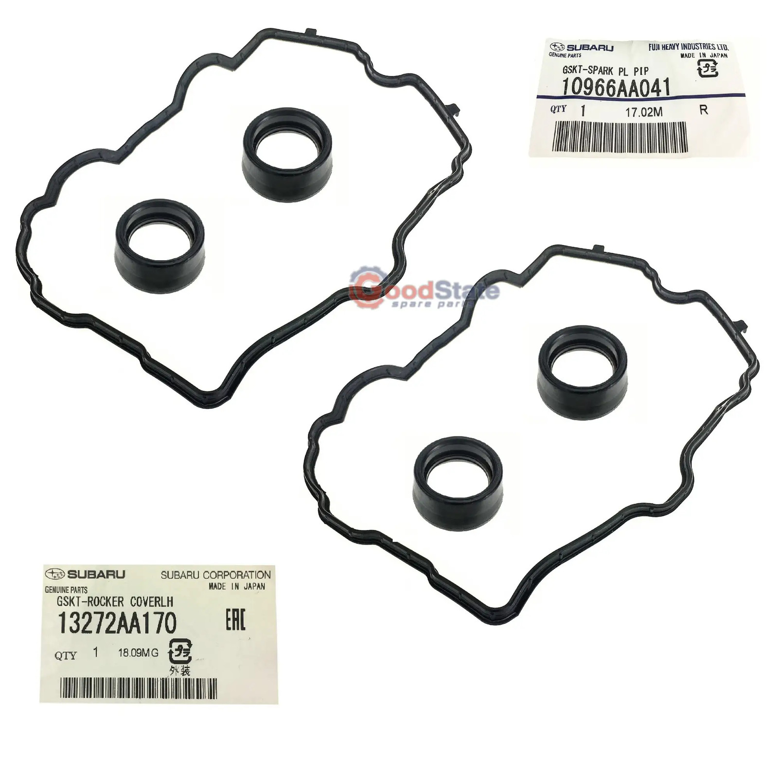 GENUINE Subaru Forester 2.0L 2.5L DOHC Non Turbo Rocker Cover Gasket Kit GS753