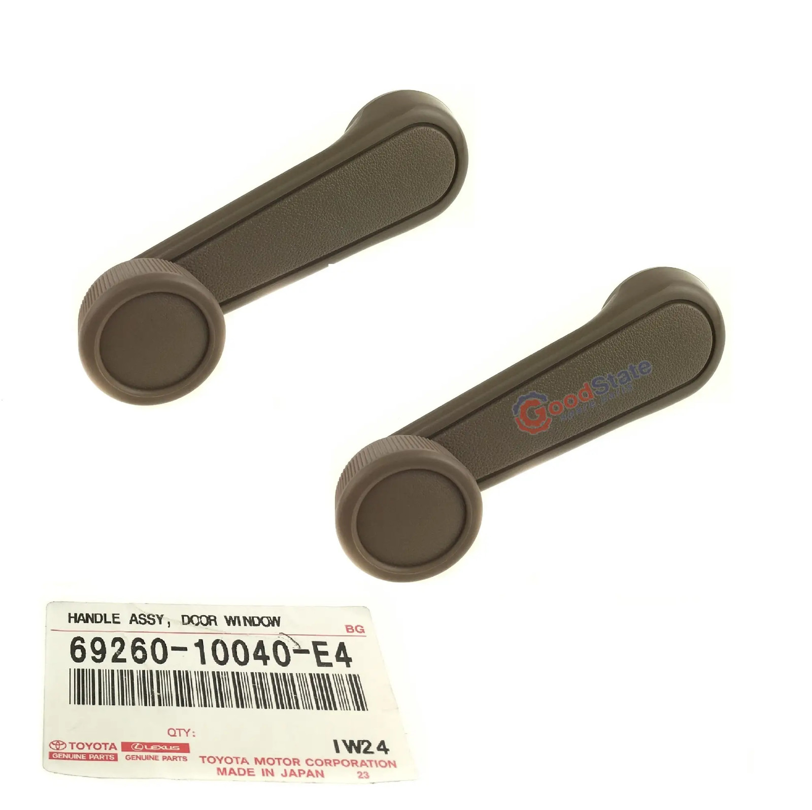 Genuine Toyota LandCruiser 70 75 76 78 79 Series Front Door Window Handle x2