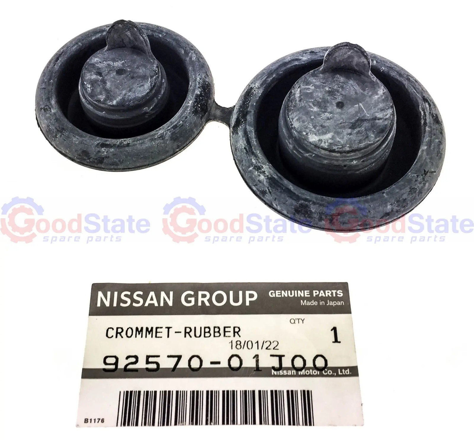 GENUINE Nissan Patrol Y60 Conditioner Pipes Firewall Grommet Rubber 92570-01J00