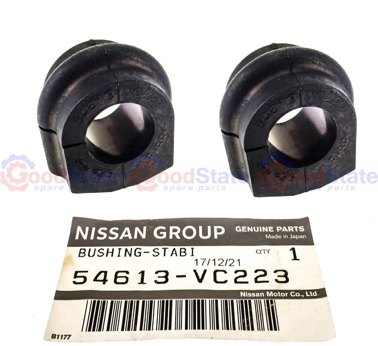 GENUINE Nissan Patrol GU Y61 Wagon 2001-12 Front Stabilizer Sway Bar Bush 2 pcs