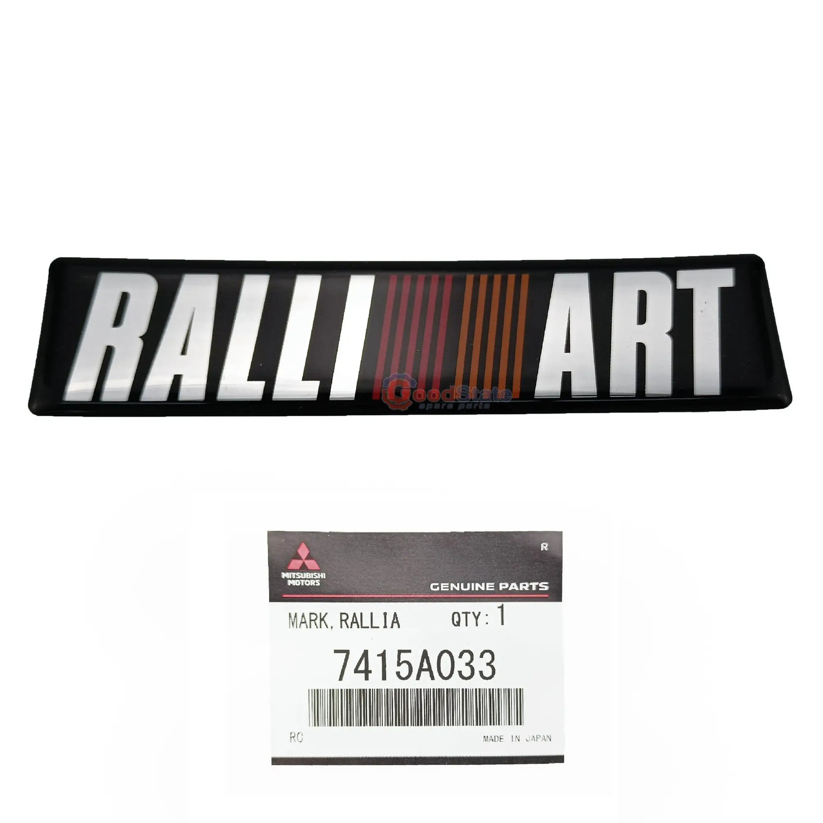GENUINE Mitsubishi Lancer Evolution 10 07-16 Ralliart Trunk Emblem 7415A033