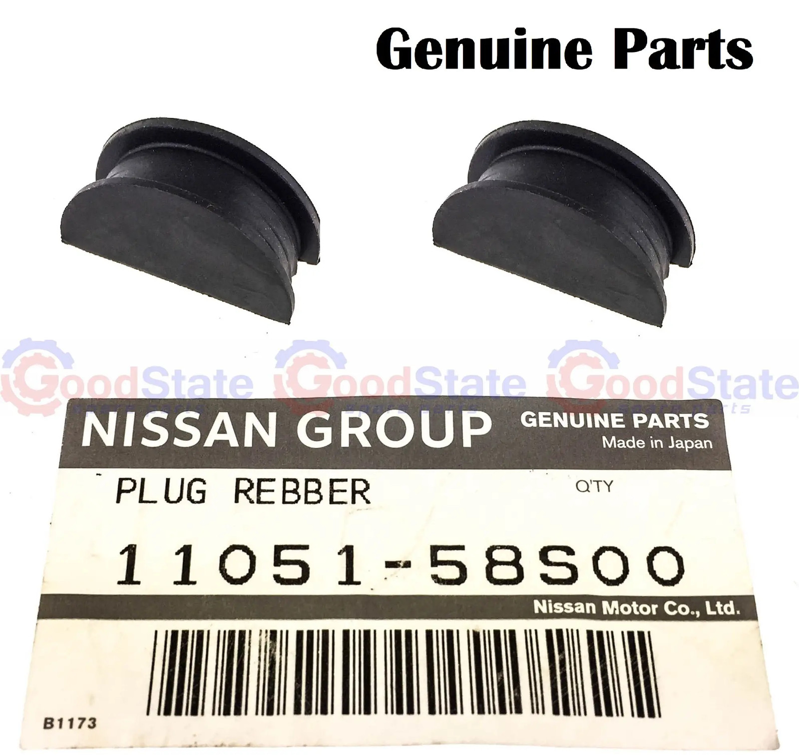 GENUINE Nissan 300ZX Z32 VG30DE VG30 DETT Rocker Cover Half Moon Seals 2
