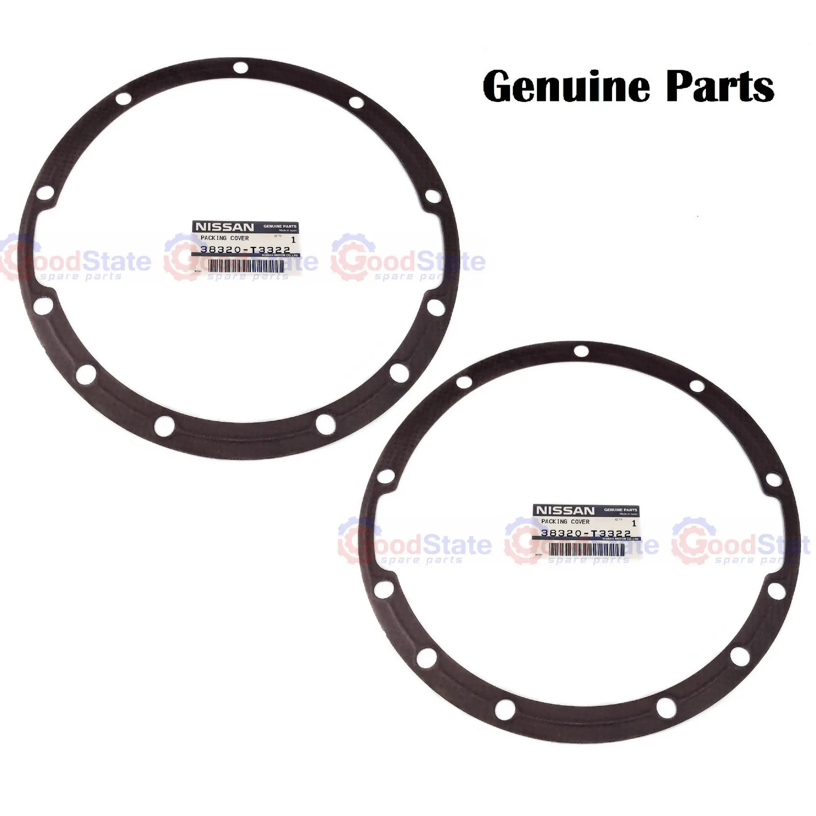 GENUINE Nissan Patrol Y60 GQ Y61 GU Front Rear Diff Housing Gasket x2 H233b