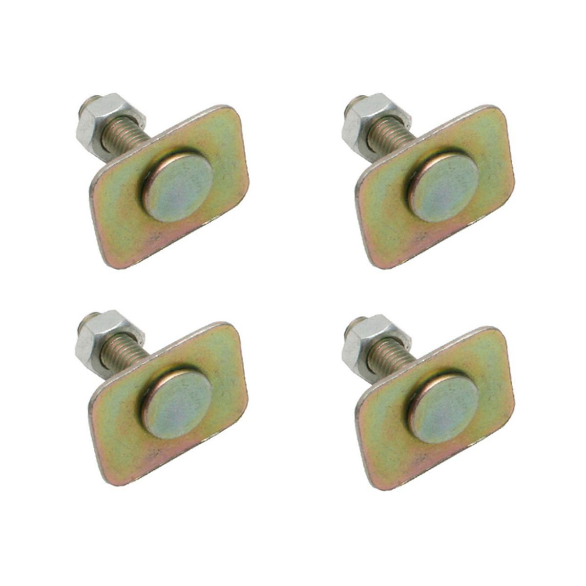 Rare Spares - Plate And Bolt Type Clip 16mm X 22mm (4 Pcs) - MB0001 Hardware