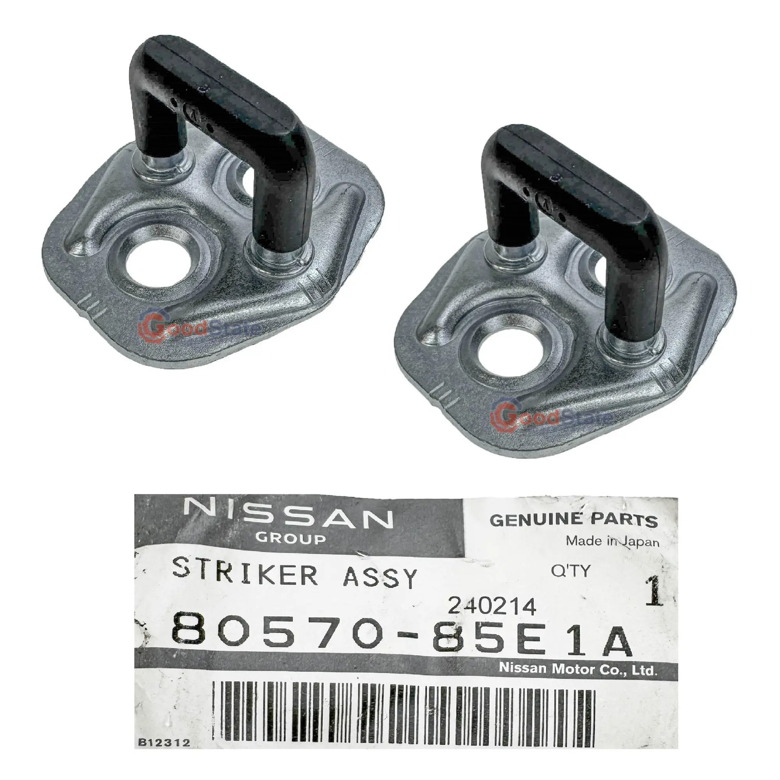 GENUINE Nissan Patrol GU Y61 Right Left Door Lock Striker Plate x2 GS3836