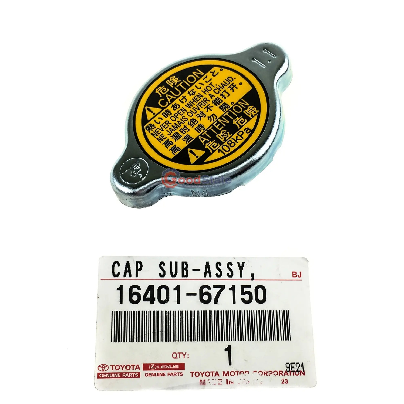 Genuine Toyota LandCruiser 105 100 79 78 76 70 Series Radiator Cap 16401-67150