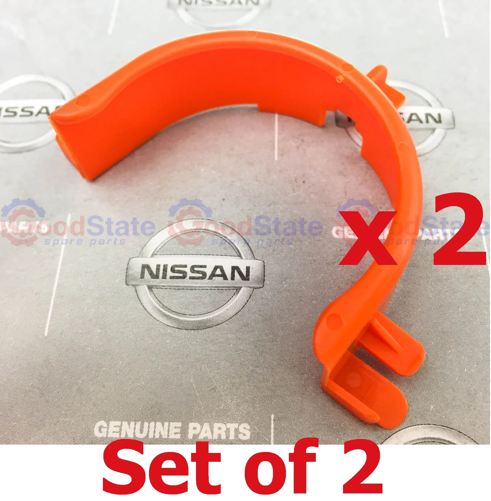 GENUINE Nissan 180SX S13 200SX Silvia S14 Fuel Filler Cap Holder x2 17255-01G00