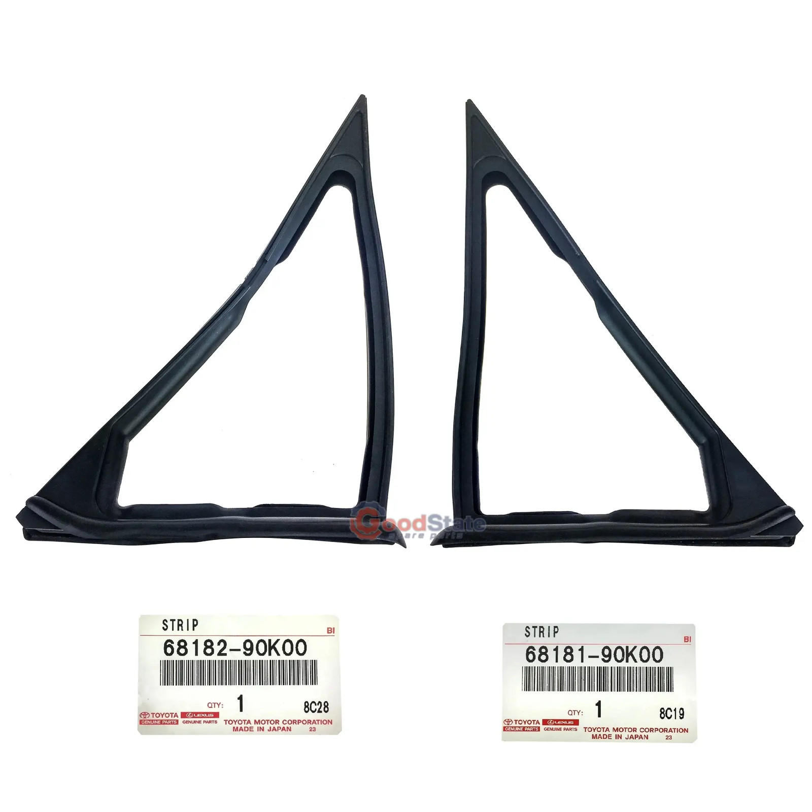 Genuine Toyota LandCruiser HZJ75 HJ75 HDJ79 Front 1/4 Vent Window Weatherstrip