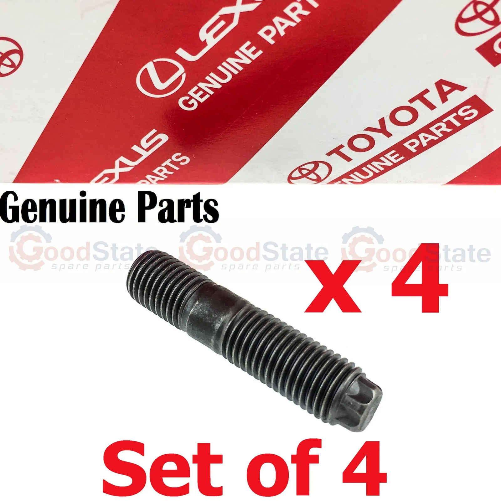 Genuine Toyota Coaster HB32 HB31 12HT 4.0 Diesel Turbo Exhaust Manifold Stud x4