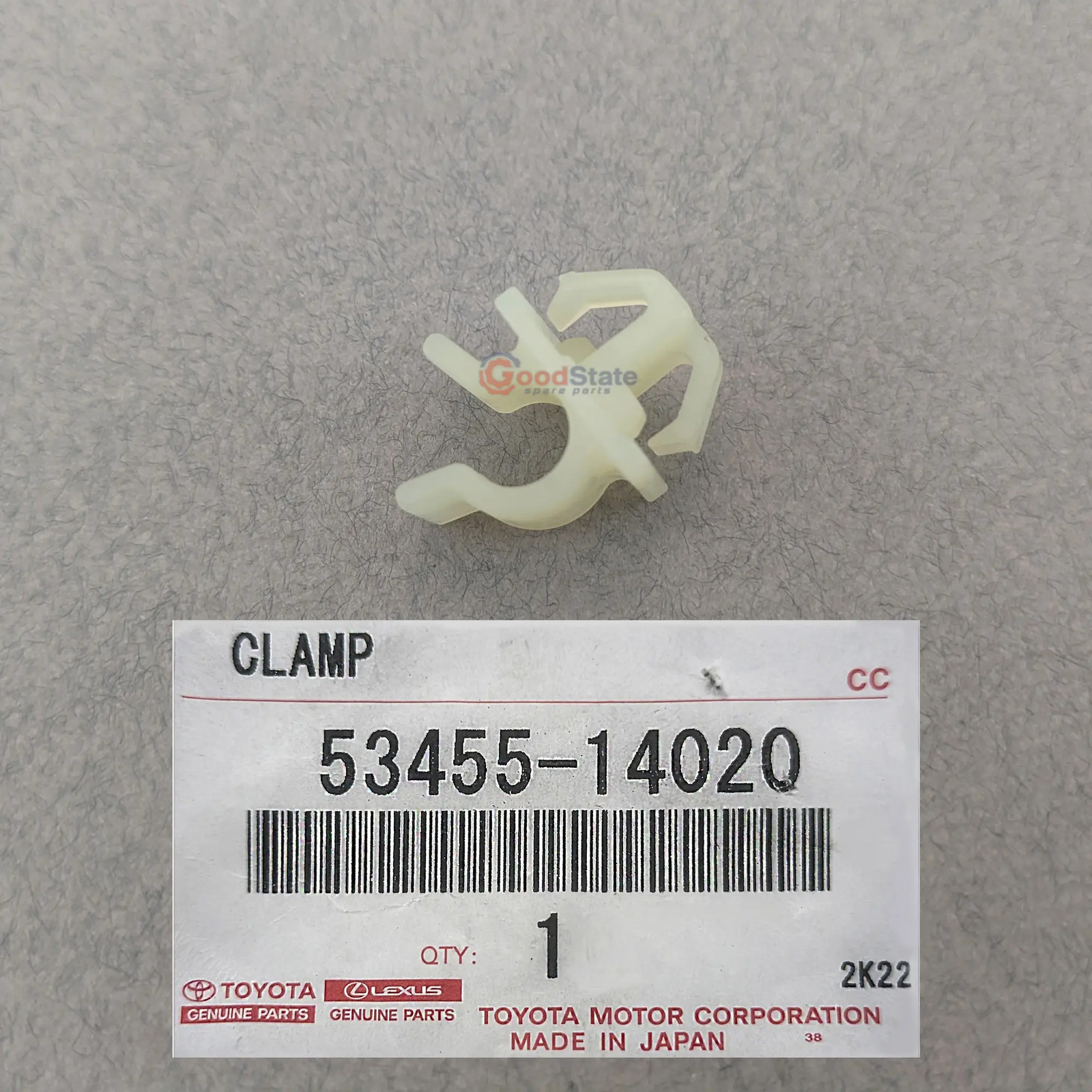 Genuine Toyota Hilux RZN154 RZN152 RZN149 Bonnet Support Holder Clip 5345514020