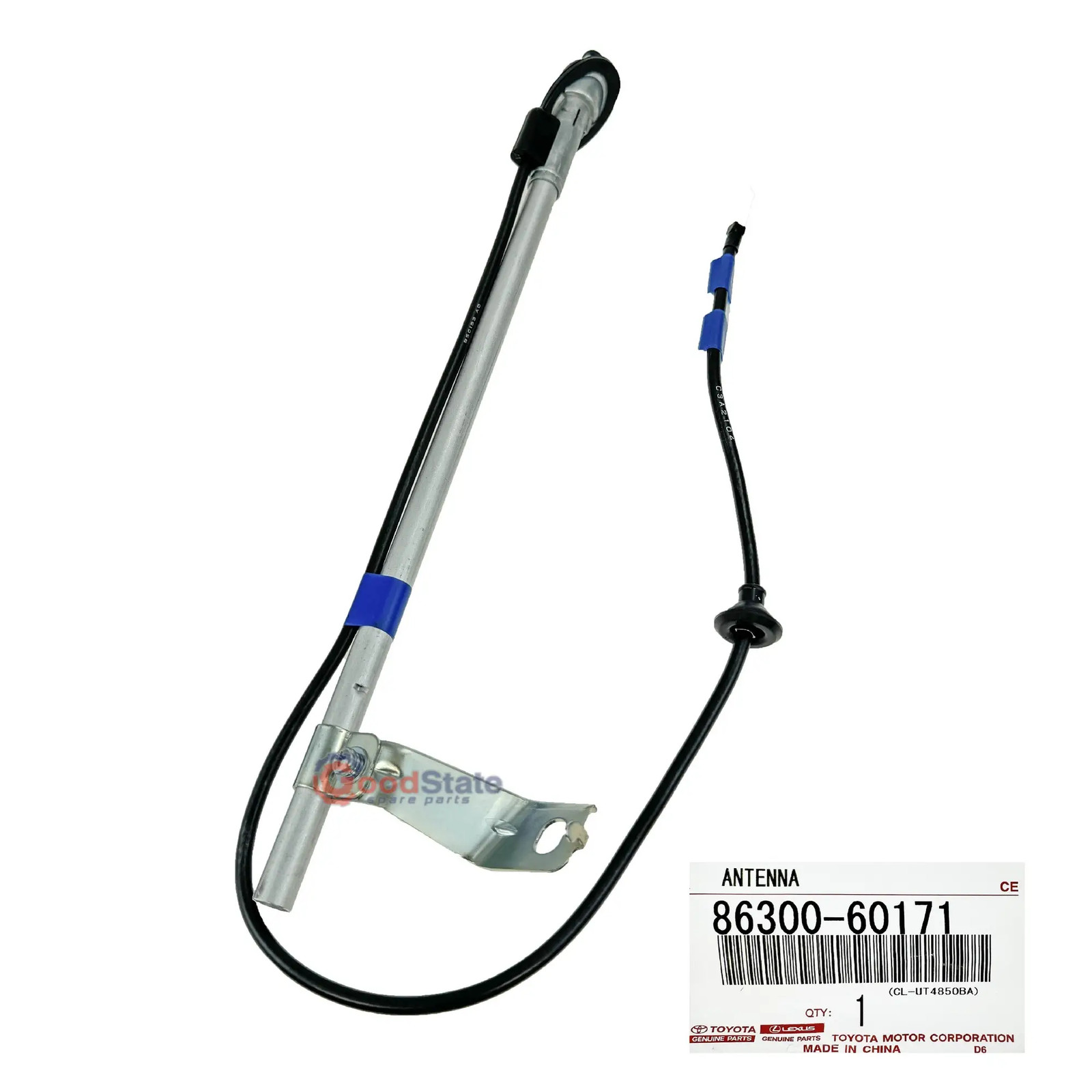 Genuine Toyota LandCruiser UZJ100 HZJ105 Manual Radio Antenna Aerial 86300-60171