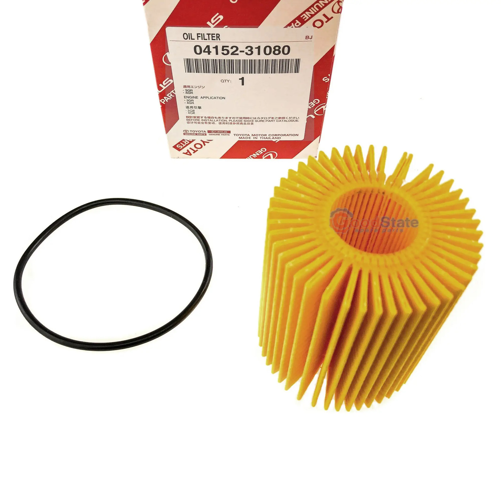 Genuine Toyota Oil Filter 04152-31080 Lexus IS250 GSE30 GSE20 4GR 2.5 Petrol