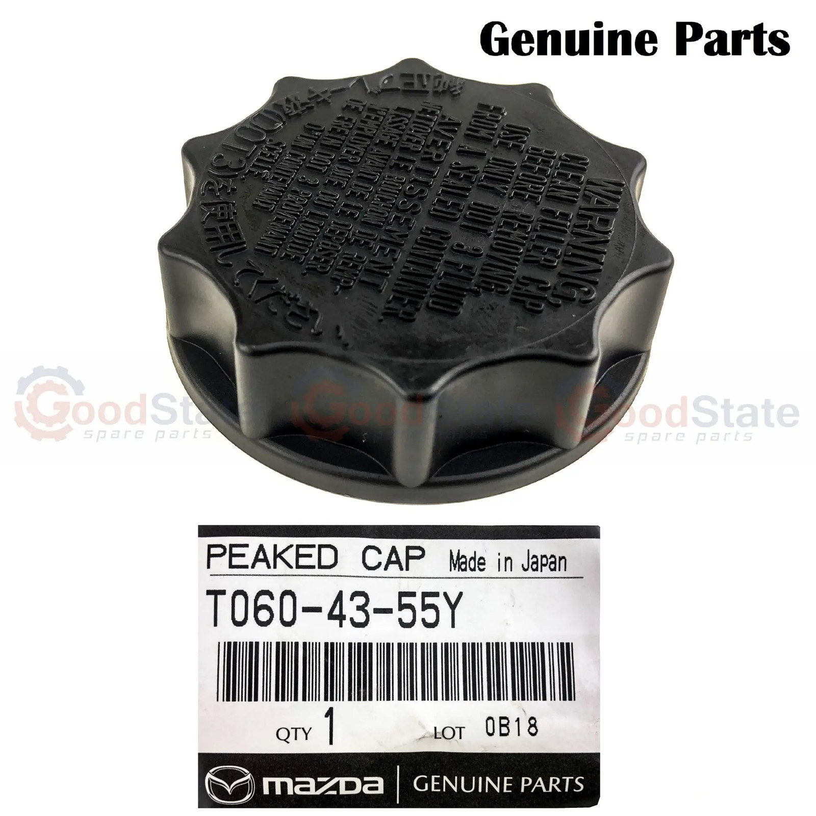 GENUINE Mazda RX7 FD 1991-2002 Brake Fluid Reservoir Tank Cap Lid T0604355Y