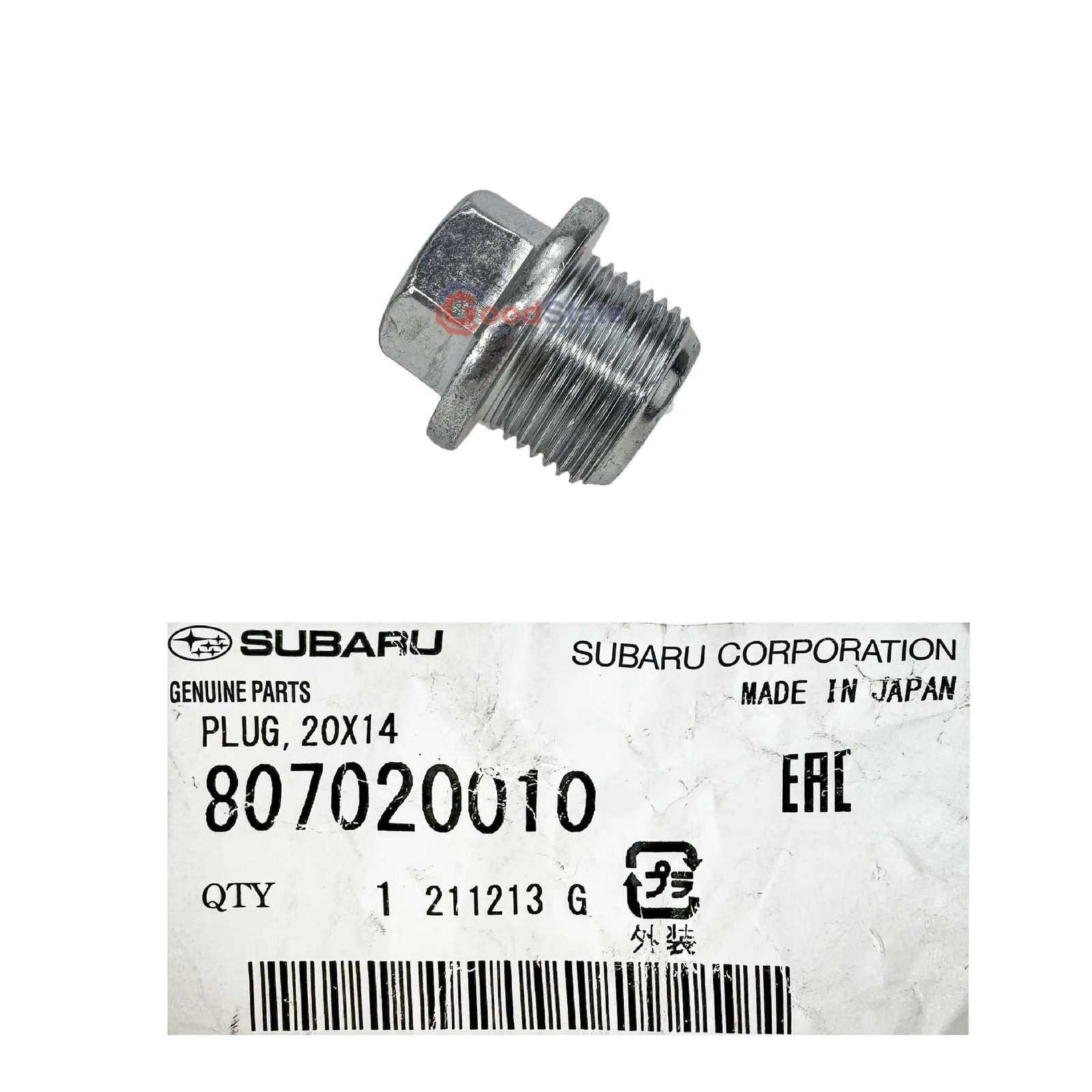 GENUINE Subaru 807020010 Oil Sump Drain Plug Liberty Outback Impreza Forester