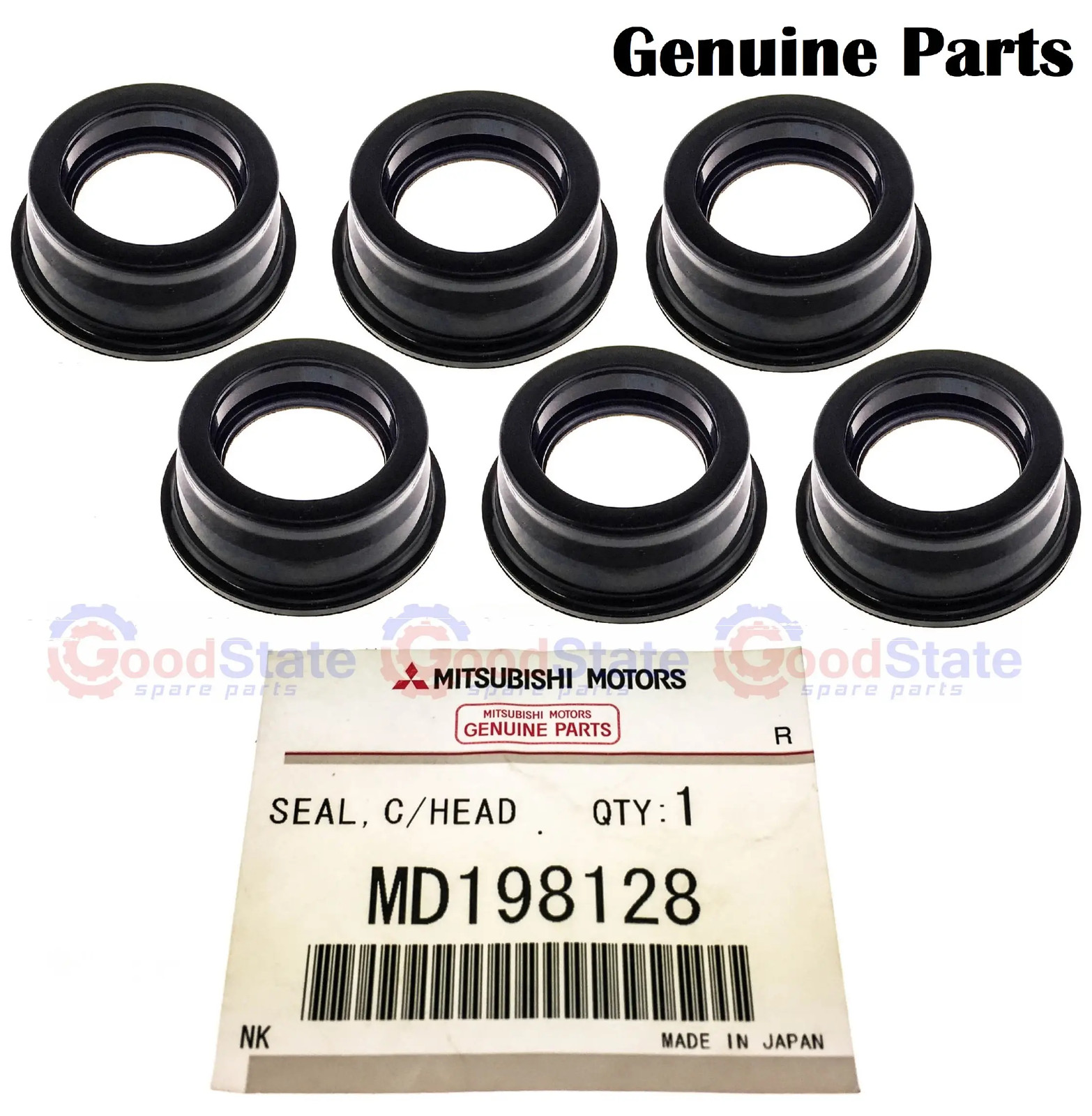 Genuine MITSUBISHI Magna Spark Plug Seal x6 MD198128 GS413 TE TF TH TJ TL TW