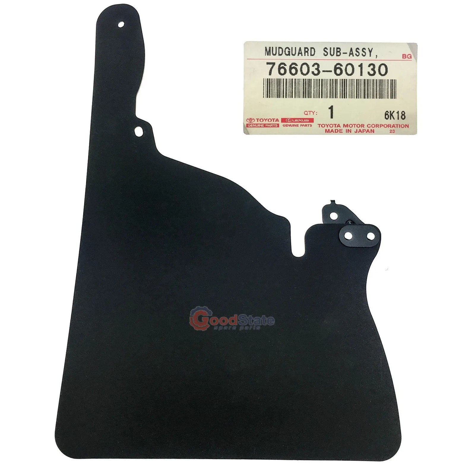 Genuine Toyota LandCruiser VDJ79 VDJ78 Front RH Right Mud Guard Flap 76603-60130