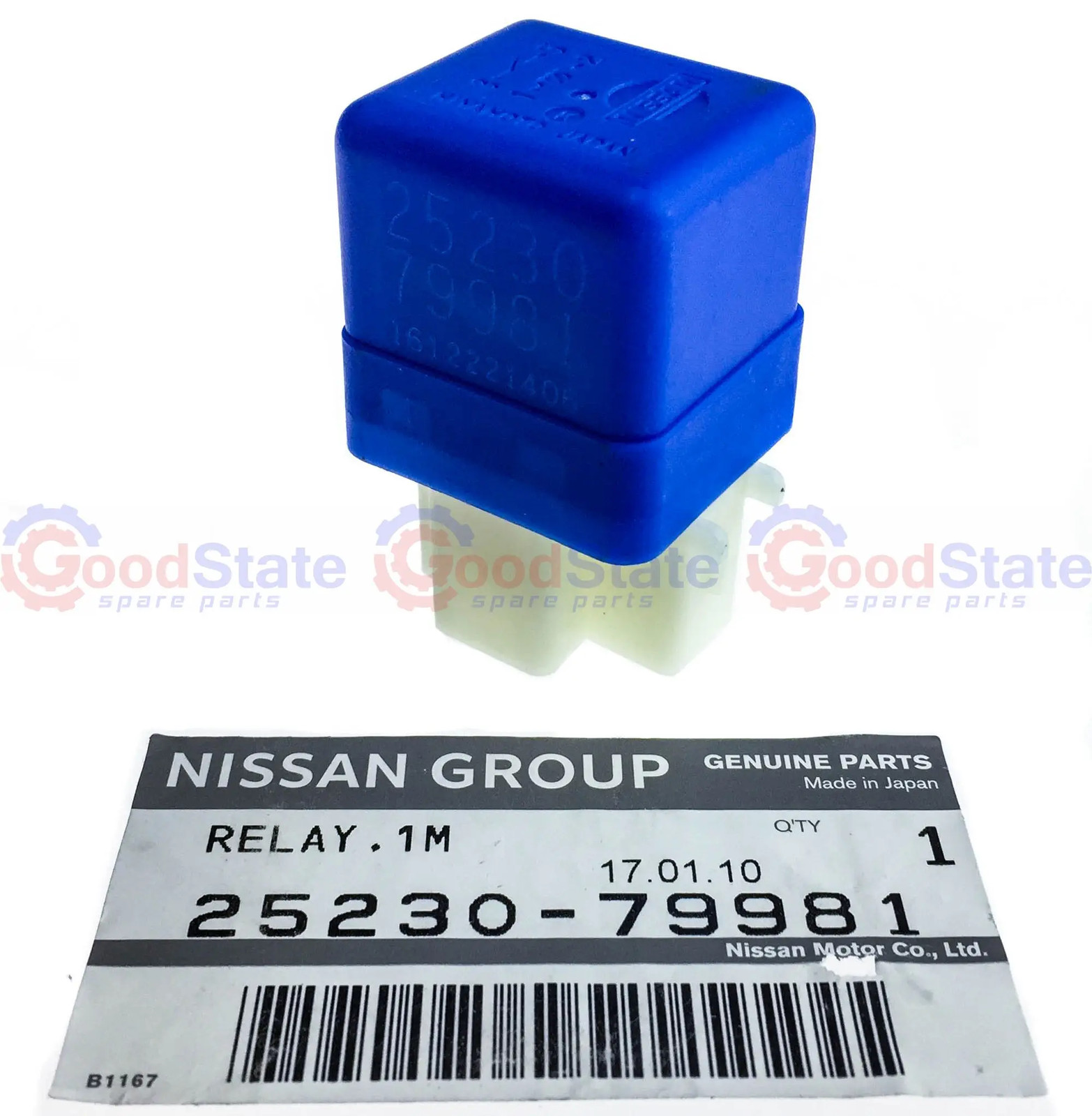 GENUINE Nissan Blue 4 Pin Relay 25230-79981 Patrol GQ Y60 GU Y61 Pathfinder R50