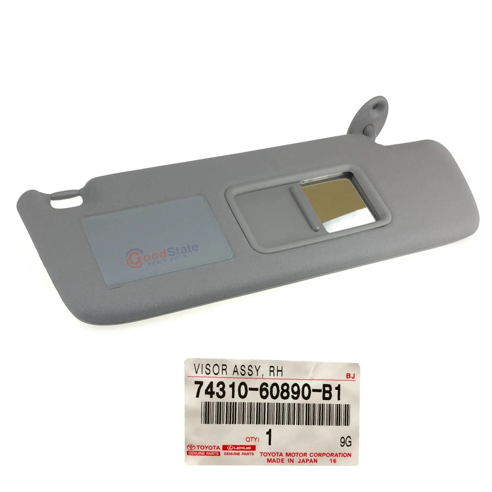 Genuine Toyota Prado Right RH Sun Visor TRJ120 RZJ120 LJ120 KZJ120 KDJ120 GRJ120