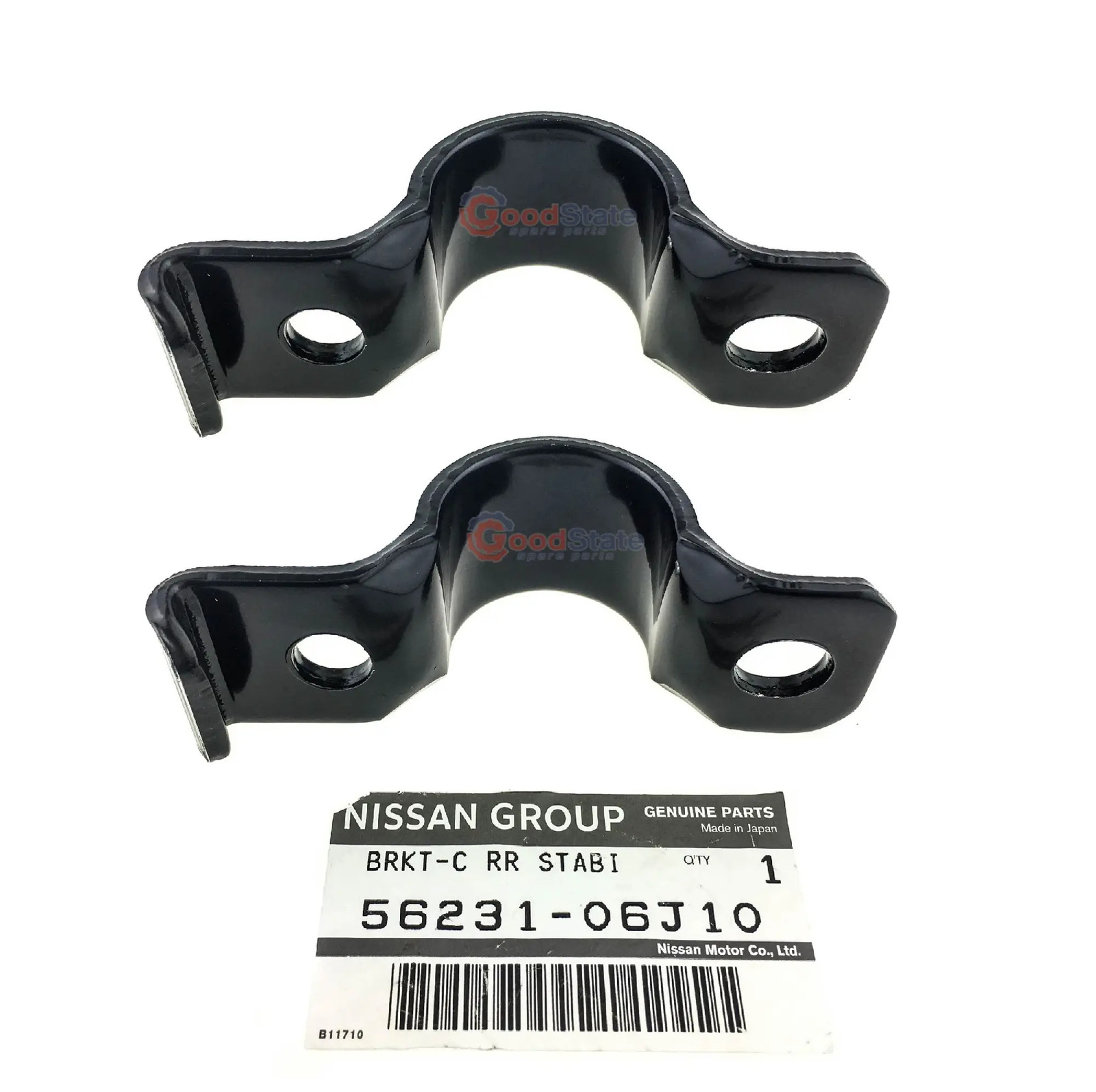 GENUINE Nissan Patrol Y60 GQ Y61 GU Rear Sway Bar Bush Bracket Saddle x2