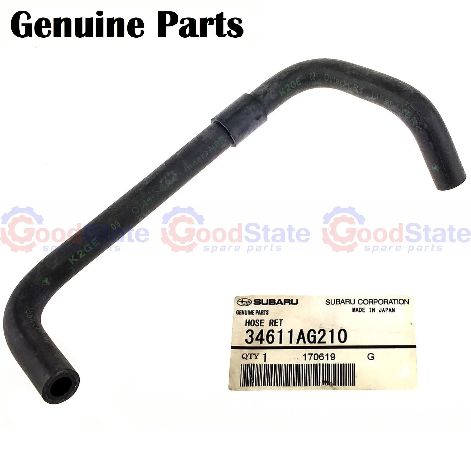 Genuine SUBARU Liberty 2003-2009 2.0L 2.5L 3.0L Power Steering Return Hose