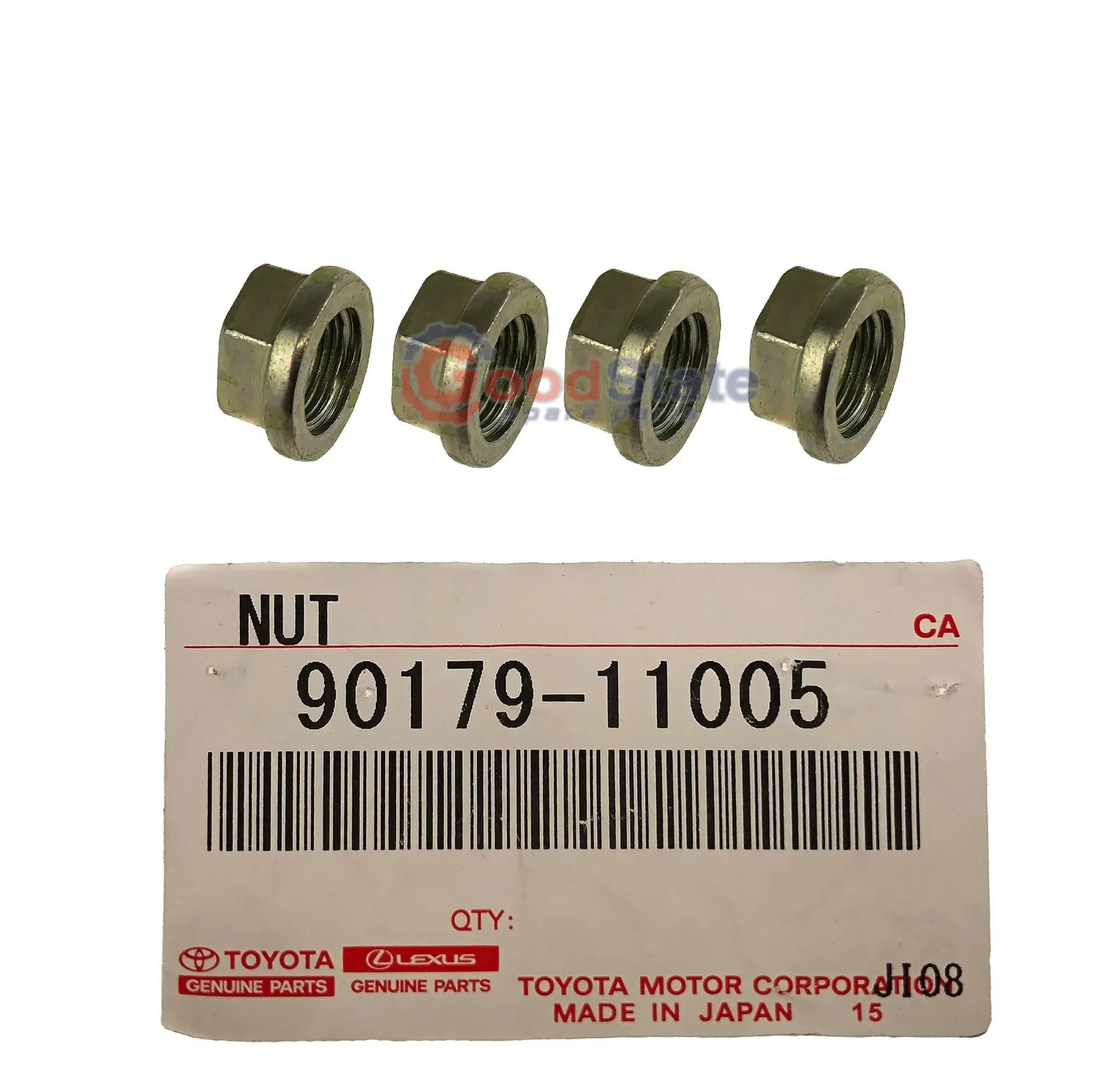 Genuine Toyota LandCruiser 80 79 78 Series HZJ HDJ FZJ FJ Tail Prop Shaft Nut x4