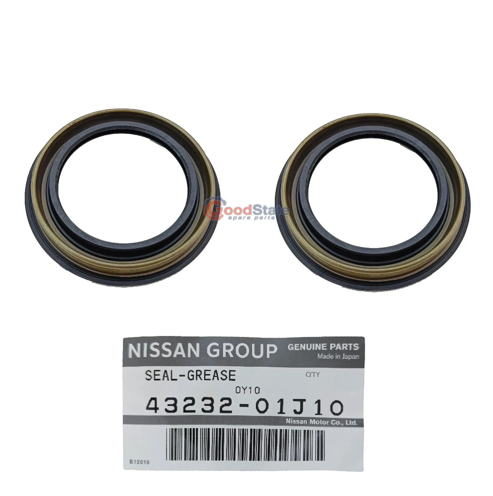 GENUINE Nissan Patrol Y60 GQ Y61 Rear Outer Axle Housing Hub Oil Seal x2 GS3916