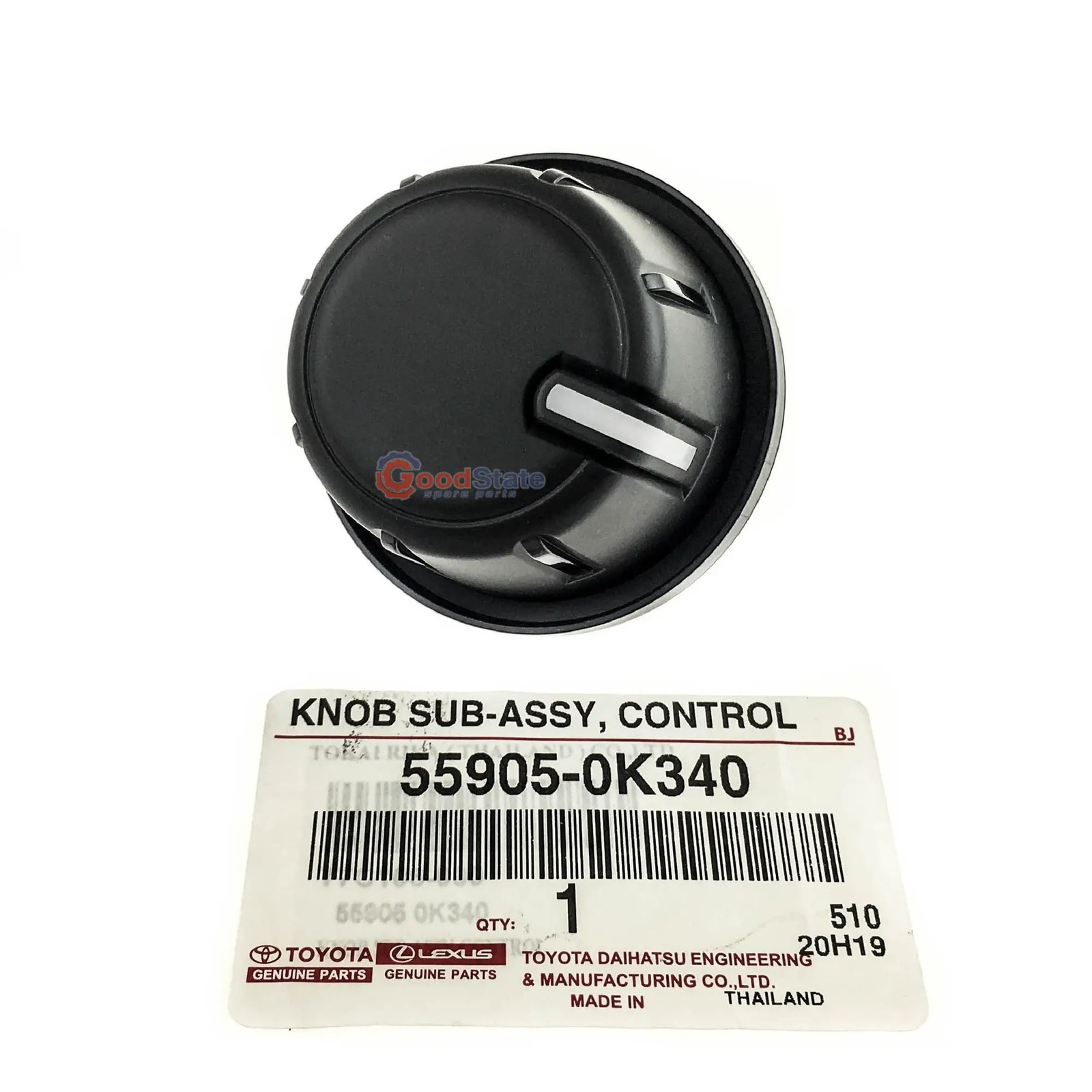 Genuine Toyota Hilux KUN35 KUN26 KUN25 KUN16 Dash Heater Fan Control Switch Knob