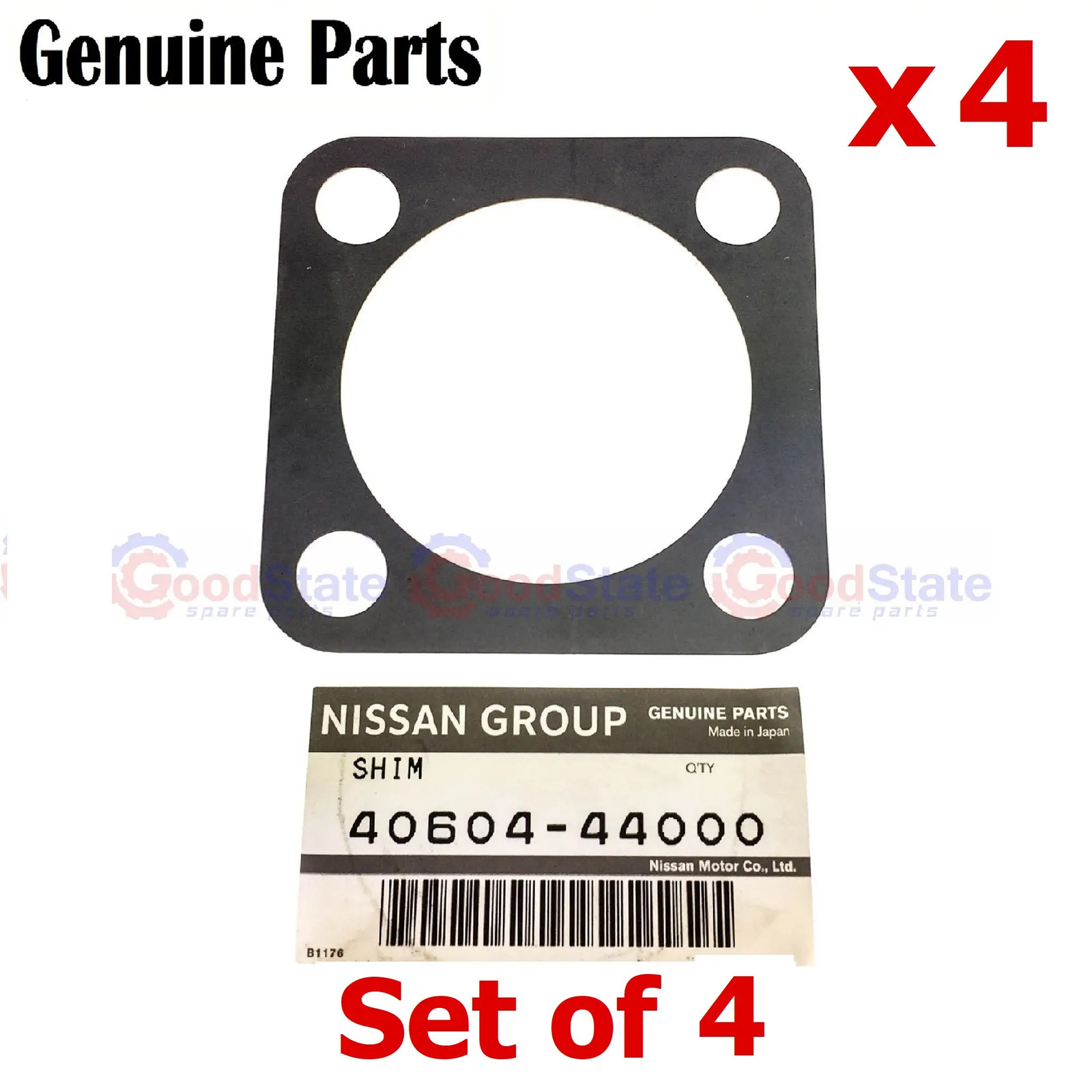 Genuine Nissan Patrol Y60 GQ Y61 GU Swivel Hub Bearing Shim 0.254mm x4