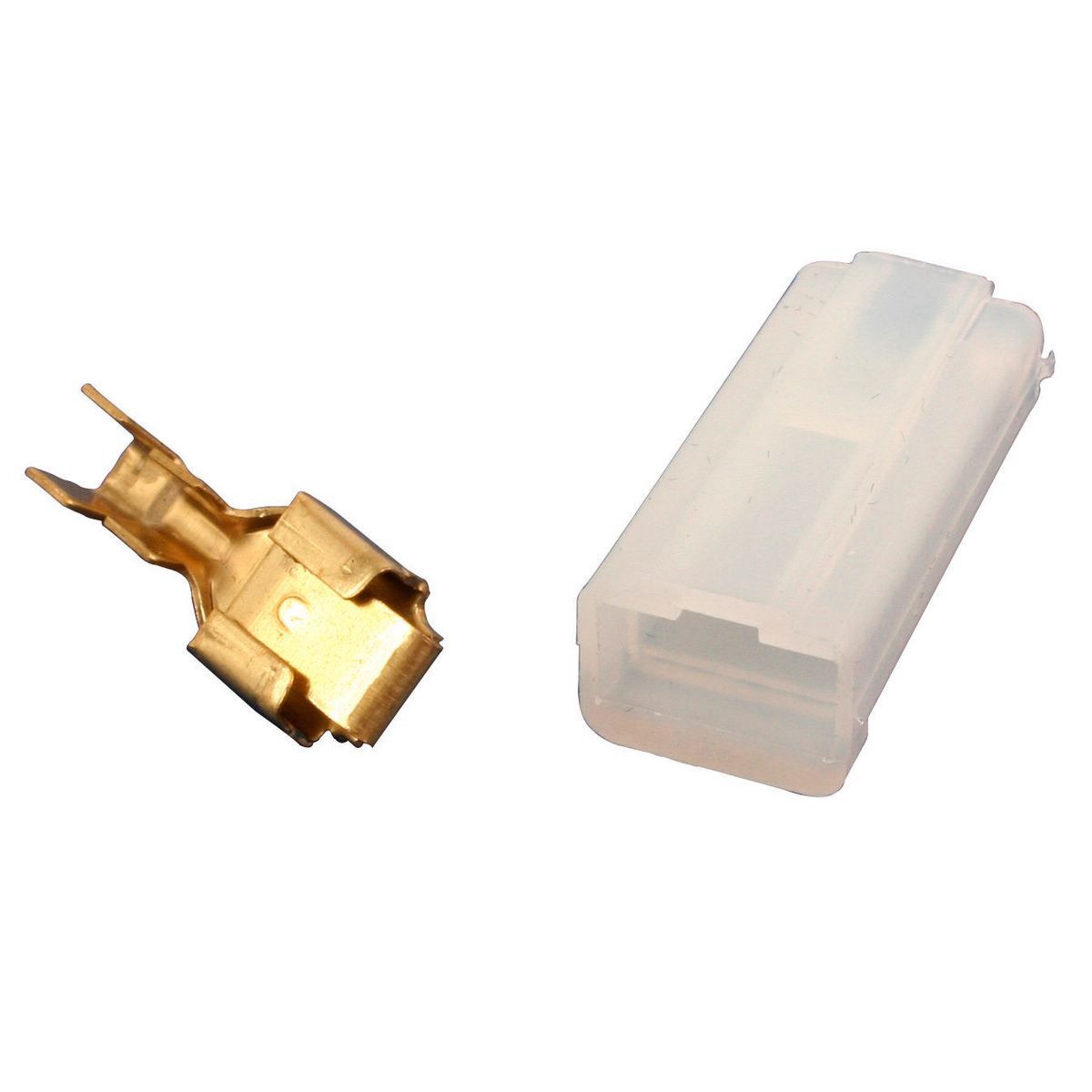 Rare Spares - Connector Body & Terminal Female LJ-UC EJ-WB White - EC1000 Auto
