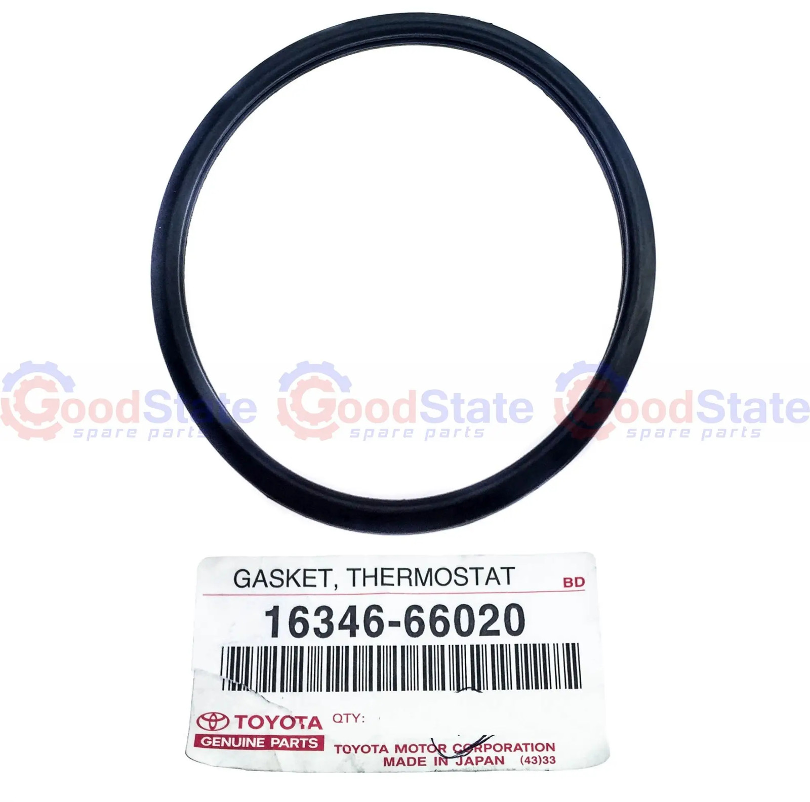 Genuine Toyota LandCruiser 1HD Thermostat Gasket Seal 16346-66020 HDJ80 HDJ79
