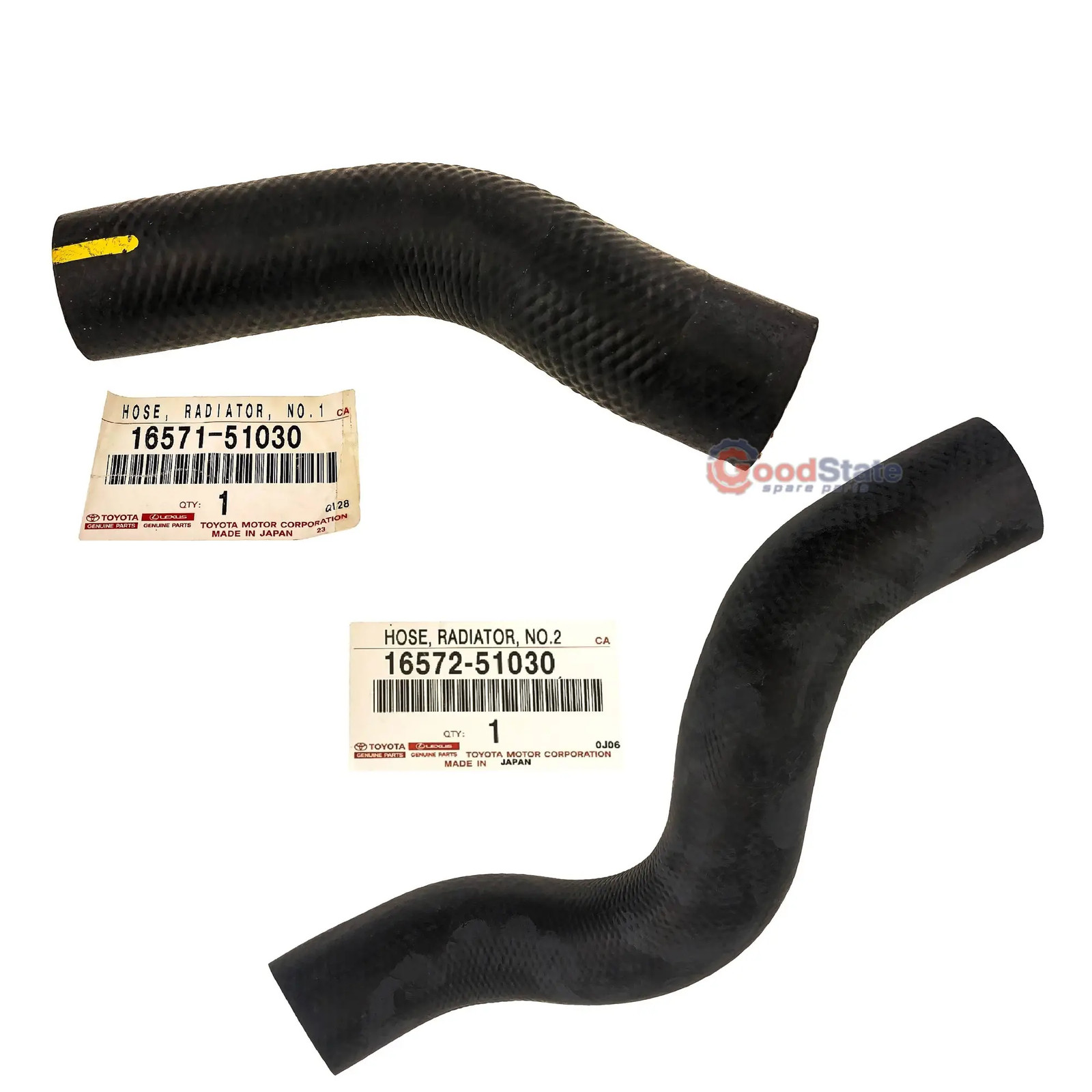 Genuine Toyota LandCruiser VDJ200 1VD 4.5 Diesel V8 Upper Lower Radiator Hose