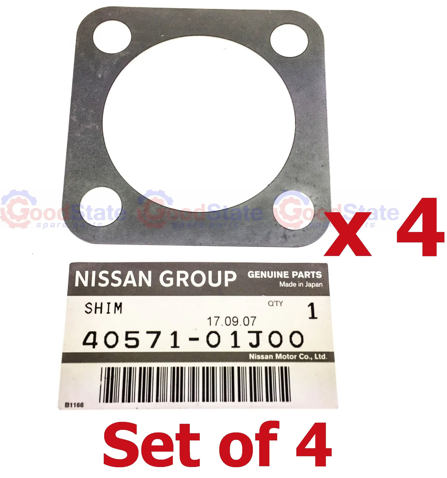 GENUINE Nissan Patrol GQ Y60 GU Y61 Swivel Hub Bearing Shim 0.5mm x4