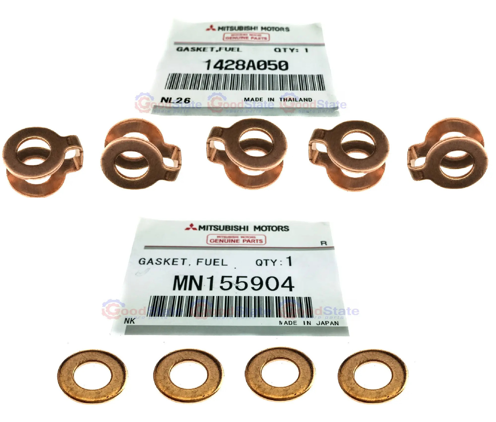 GENUINE Mitsubishi Pajero NS NT NW NX 4M41 3.2L Diesel Injector Washer Kit