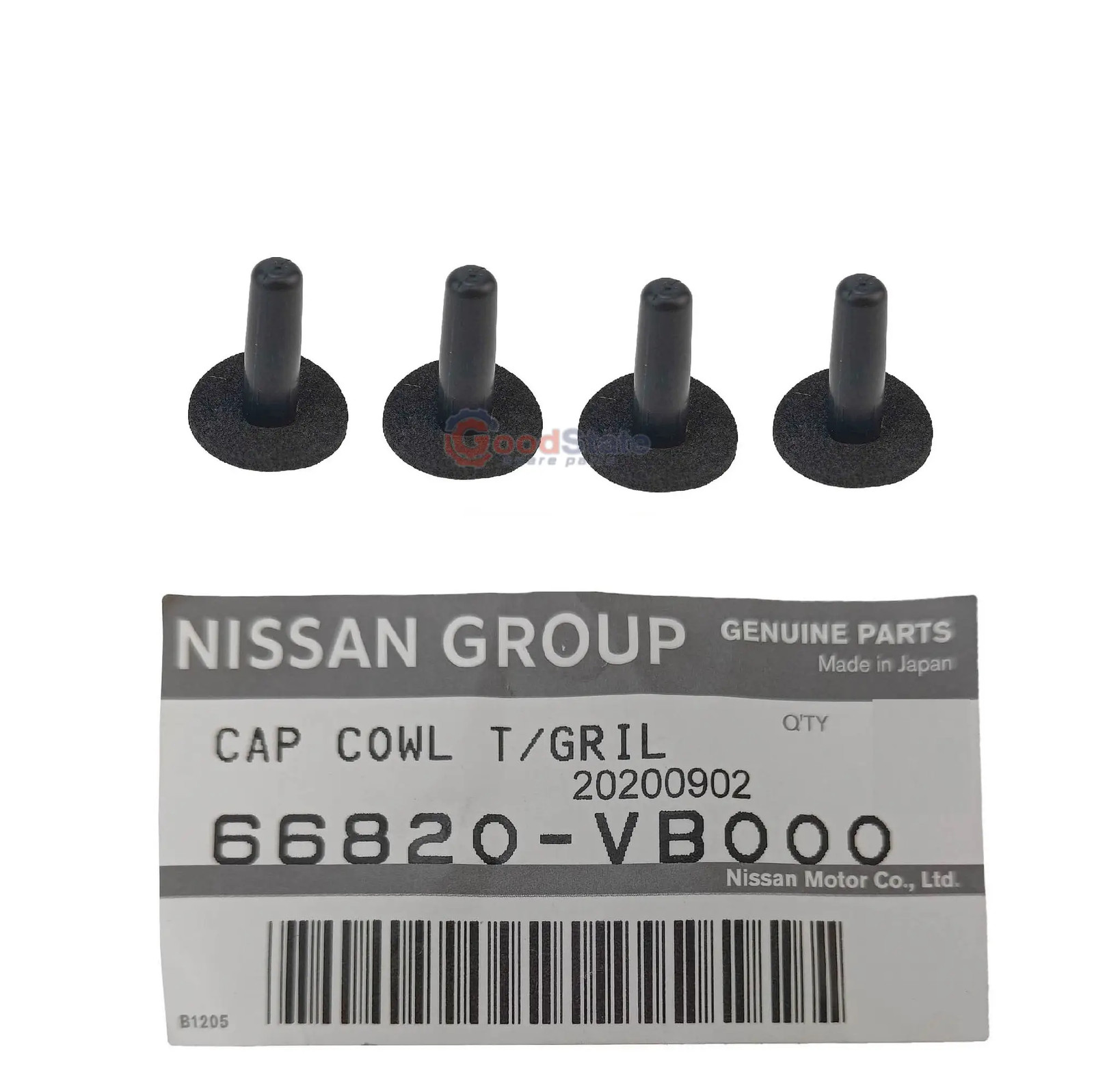GENUINE Nissan Patrol Y61 Centre Cowl Scuttle Panel Grommet 4 66820VB000 GS4205