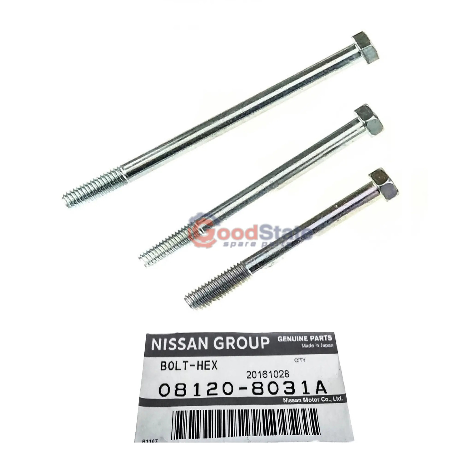 GENUINE Nissan Patrol GQ Y60 GU Y61 TD42 4.2L Thermostat Housing Bolt Kit GS3144