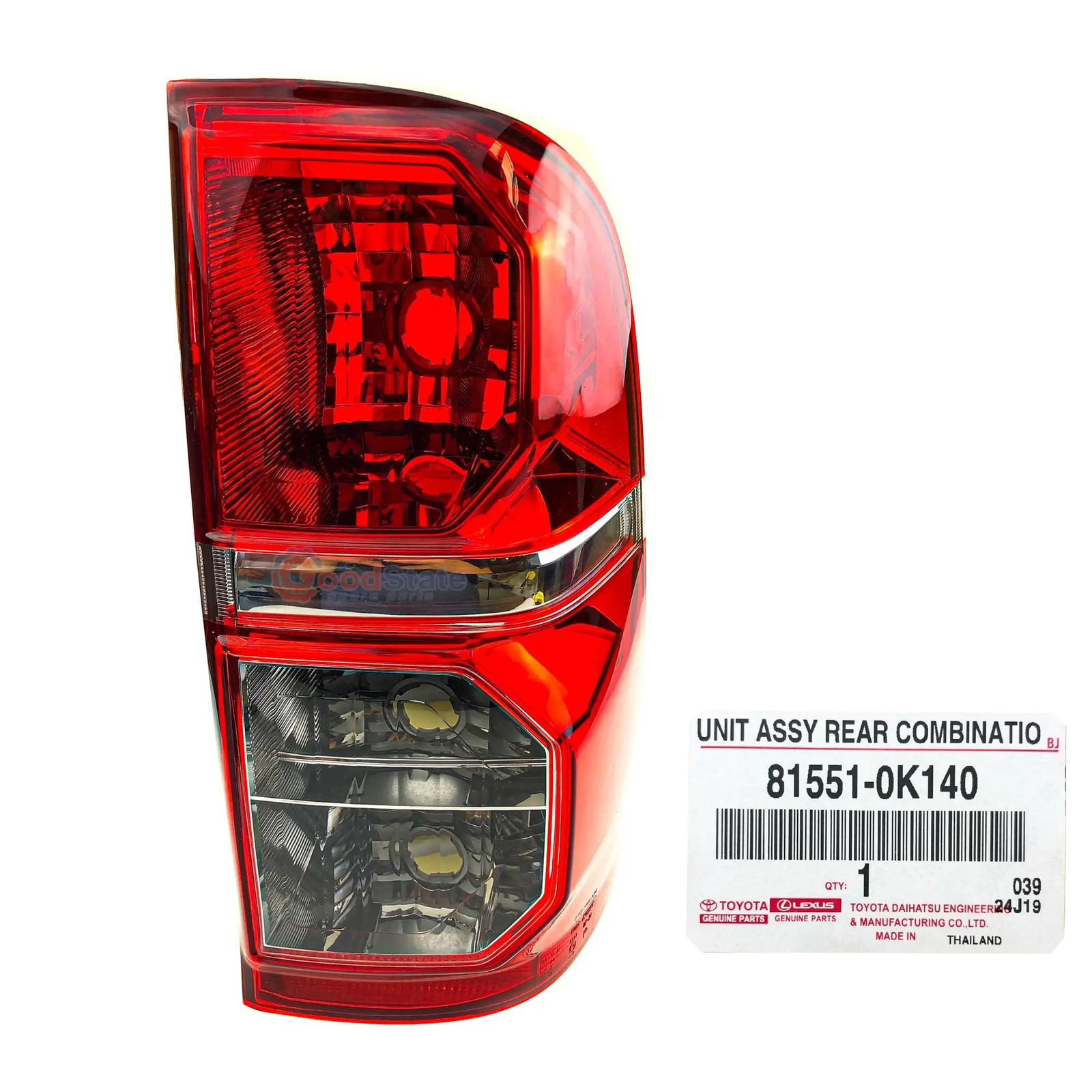 Genuine Toyota Hilux Rear Tail Light 81551-0K140 KUN16 KUN15 KUN10 GGN25 GGN15