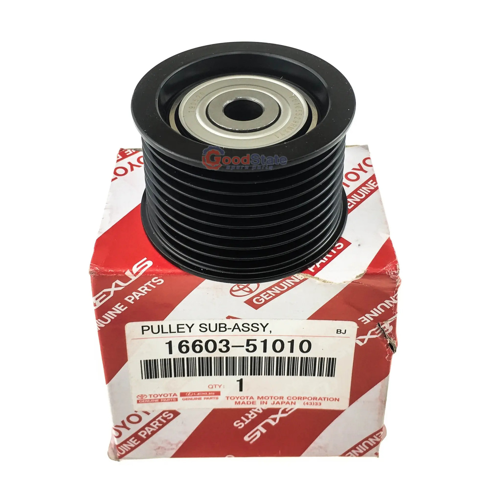 Toyota LandCruiser 78 76 Series VDJ 1VD 4.5 Diesel V8 Drive Belt Idler Pulley