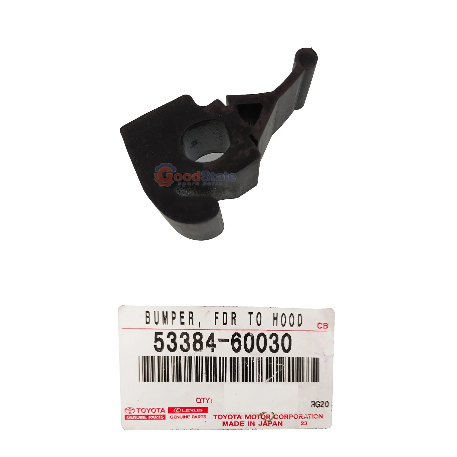 Genuine Toyota LandCruiser 75 76 Series Bonnet Fender Bumper Rubber 53384-60030