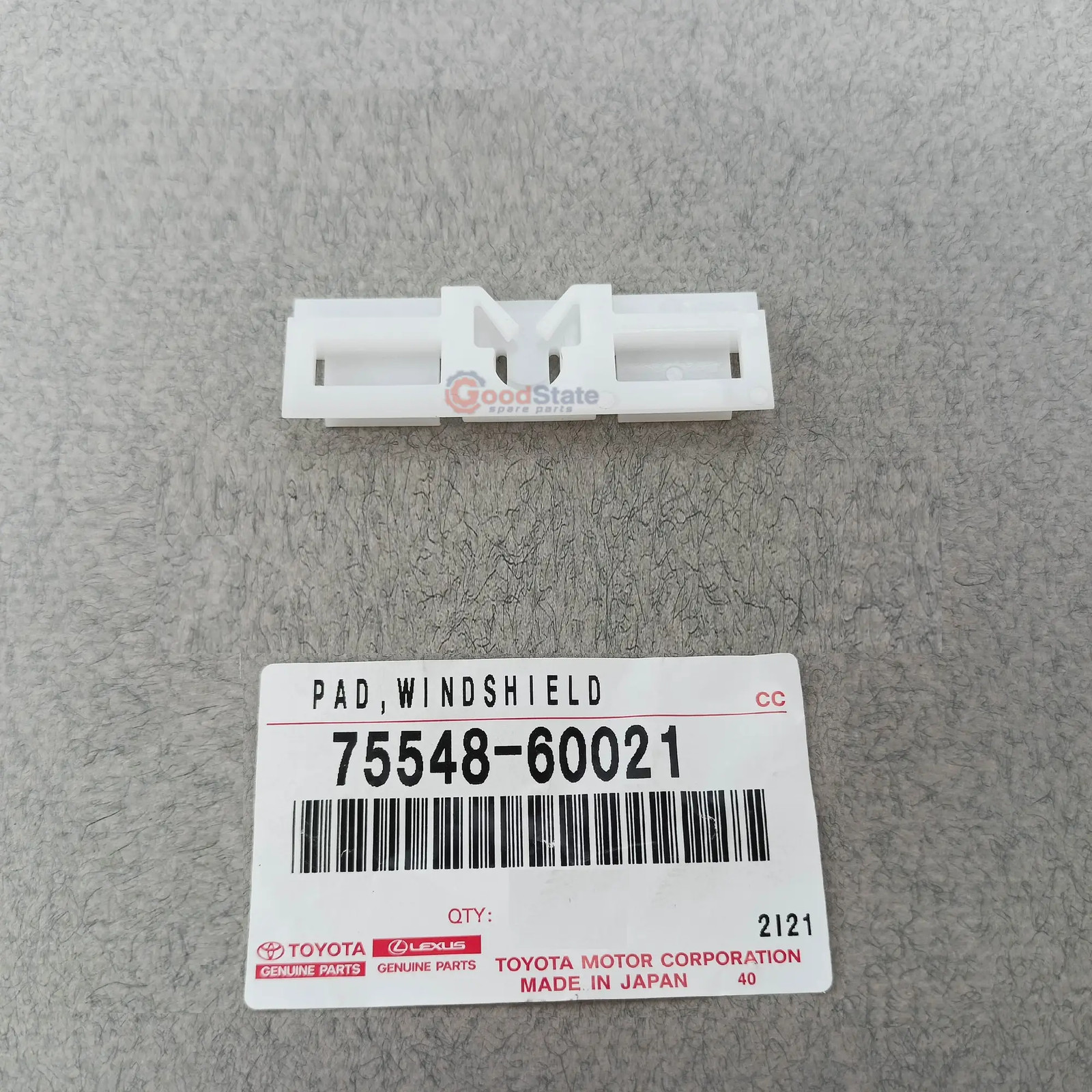 Genuine Toyota LandCruiser 200 Series Front Windscreen Moulding 75548-60021